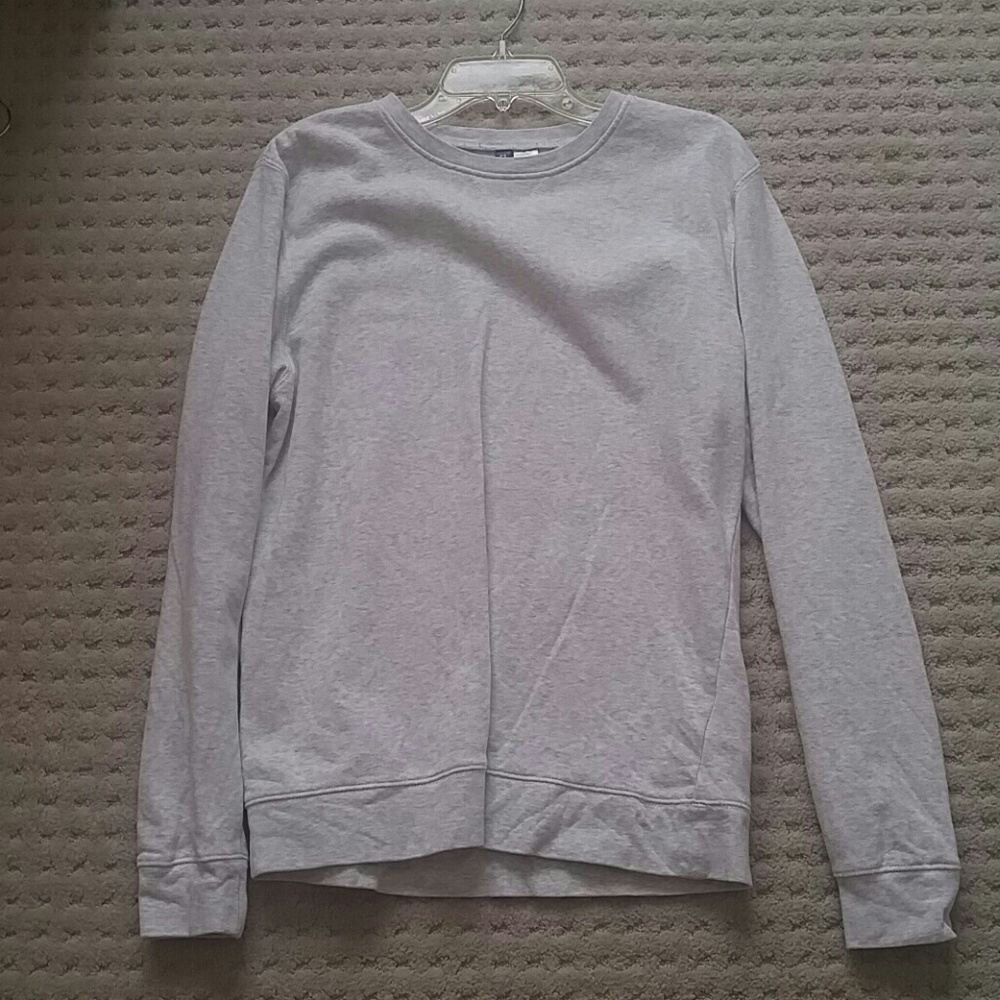 White Grey sweater